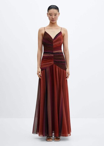 MANGO Evening Dress 'fortune' in Red: front