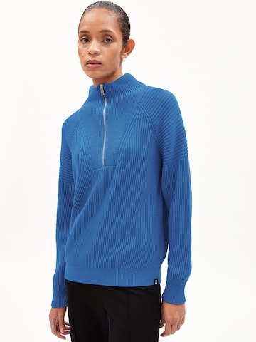 ARMEDANGELS Sweater 'Ronya' in Blue: front