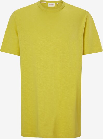 s.Oliver Men Tall Sizes T-Shirt in zitronengelb, Produktansicht