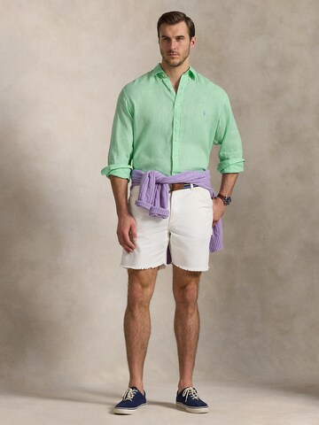 Polo Ralph Lauren Big & Tall Comfort fit Button Up Shirt in Green