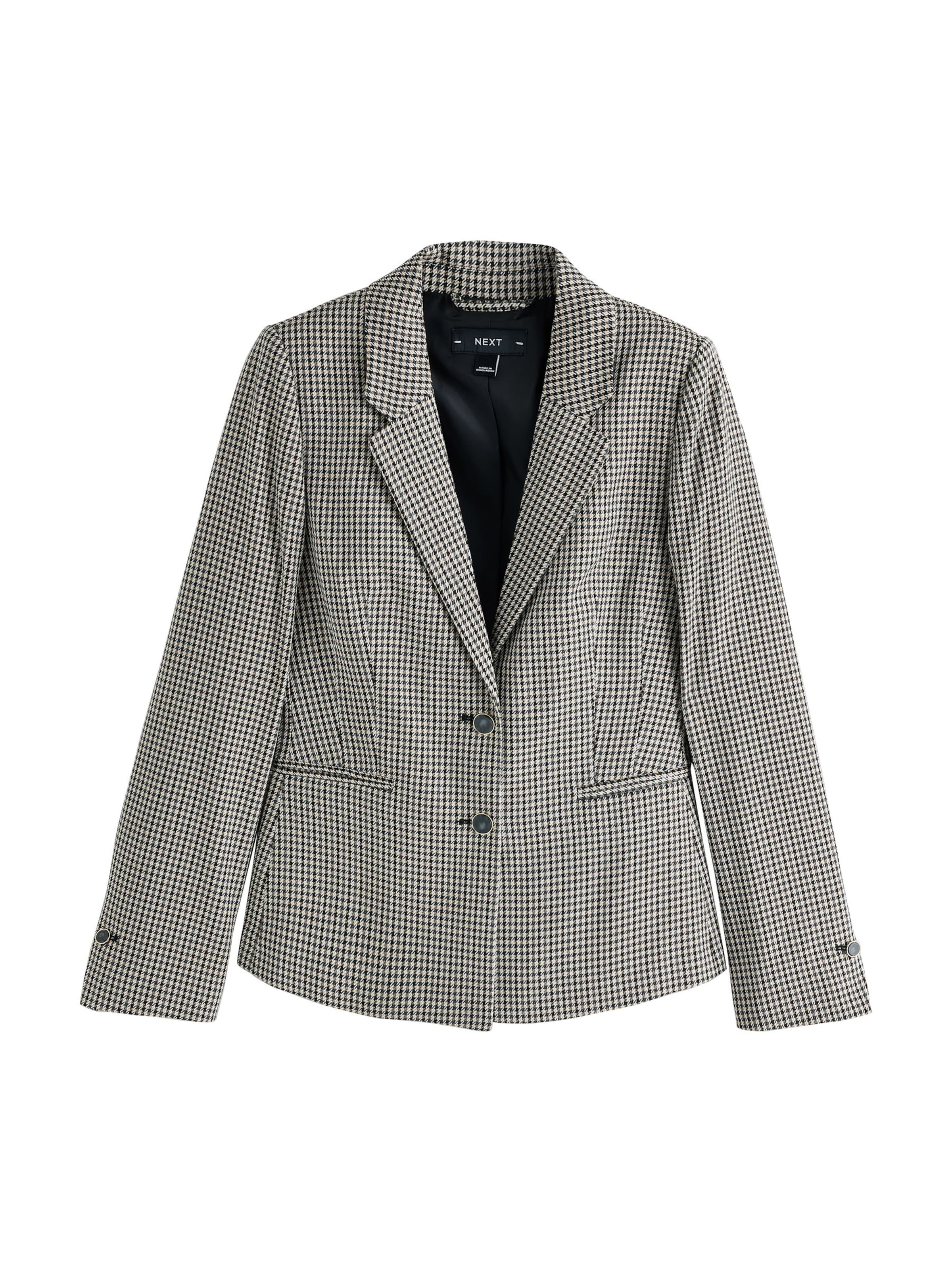 Next Blazer in 34 in Kitt / Muddy coloured / Black, Item view