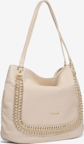 Sac bandoulière Braccialini en beige : devant