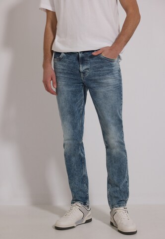 Street One MEN Slimfit Jeans 'Player' in Blau: Vorderseite
