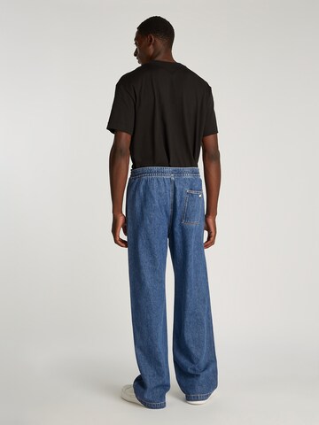 Calvin Klein Jeans Loosefit Farkut 'PULL ON 90'S' värissä sininen