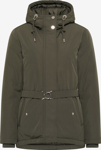 Usha Winter Jacket in Green: front