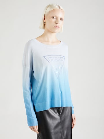 GUESS Sweater 'IRENE' in Blue: front