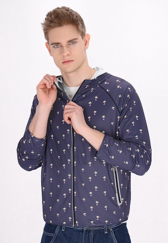 MO Jacke in Blau: Vorderseite