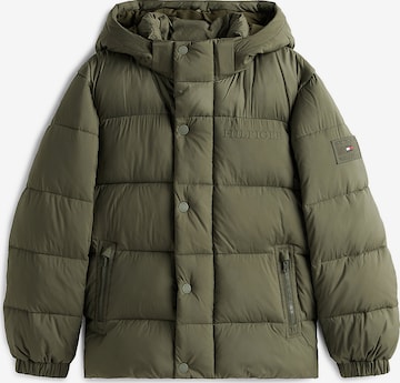 TOMMY HILFIGER Winterjas in Groen: voorkant