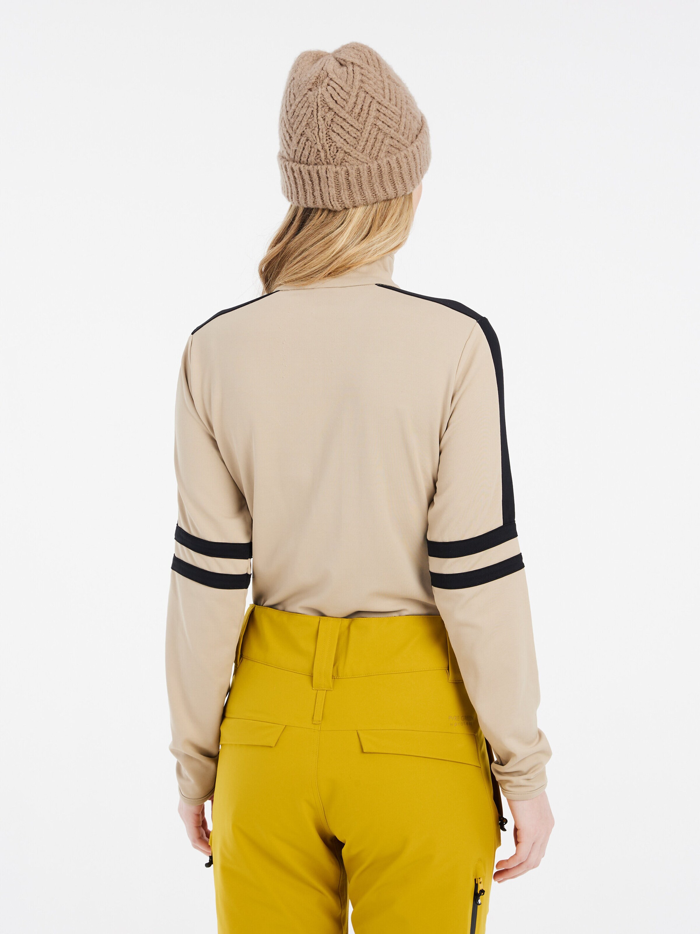 PROTEST Sports sweatshirt 'PRTPRUE' in Brown