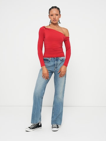 Abercrombie & Fitch Tričko - Červená