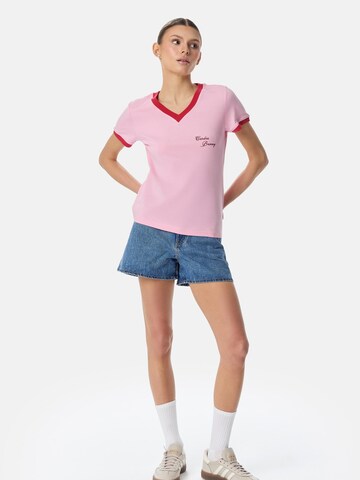 Cardio Bunny T-shirt 'RETRO' i rosa