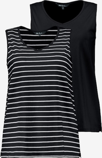 Marškinėliai iš Ulla Popken, spalva – juoda / balta, Prekių apžvalga