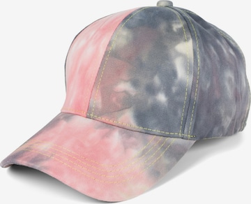 styleBREAKER Cap 'Baseballcap mit Batik Muster' in Beige: Vorderseite