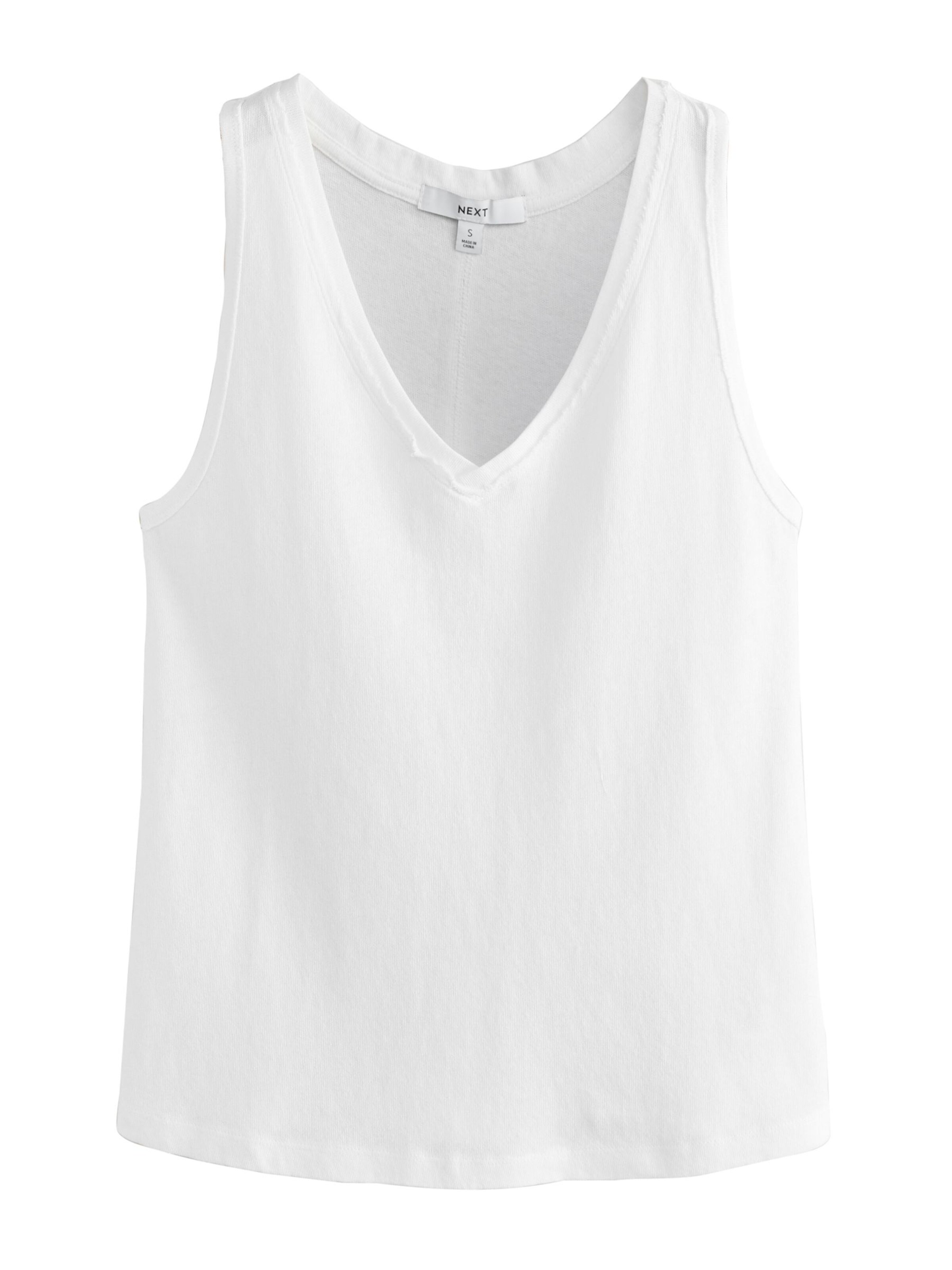 Next Haut en blanc, Vue avec produit