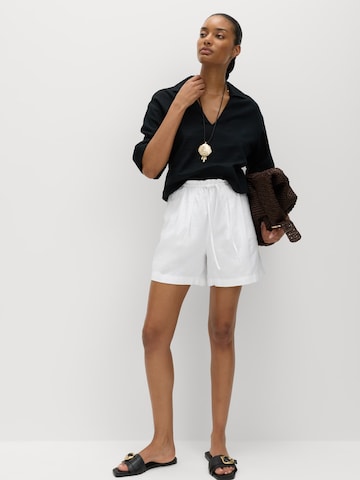 Marks & Spencer Regular Broek in Wit