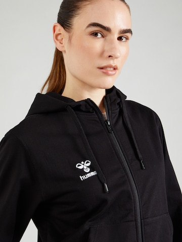 Hummel Sports sweat jacket 'GO 2.0' in Black