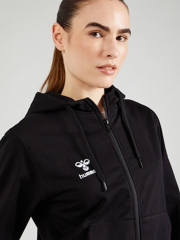 Hummel Sportsweatjacke 'GO 2.0' in Schwarz