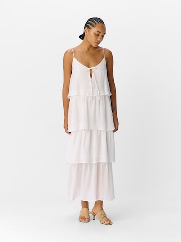 OBJECT Kleid 'OBJAnn' in Weiß: Vorderseite