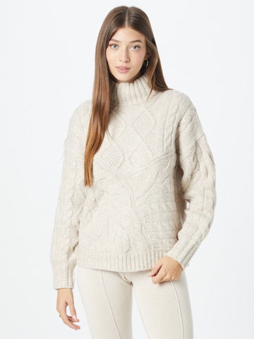 A-VIEW Pullover in Beige: predná strana