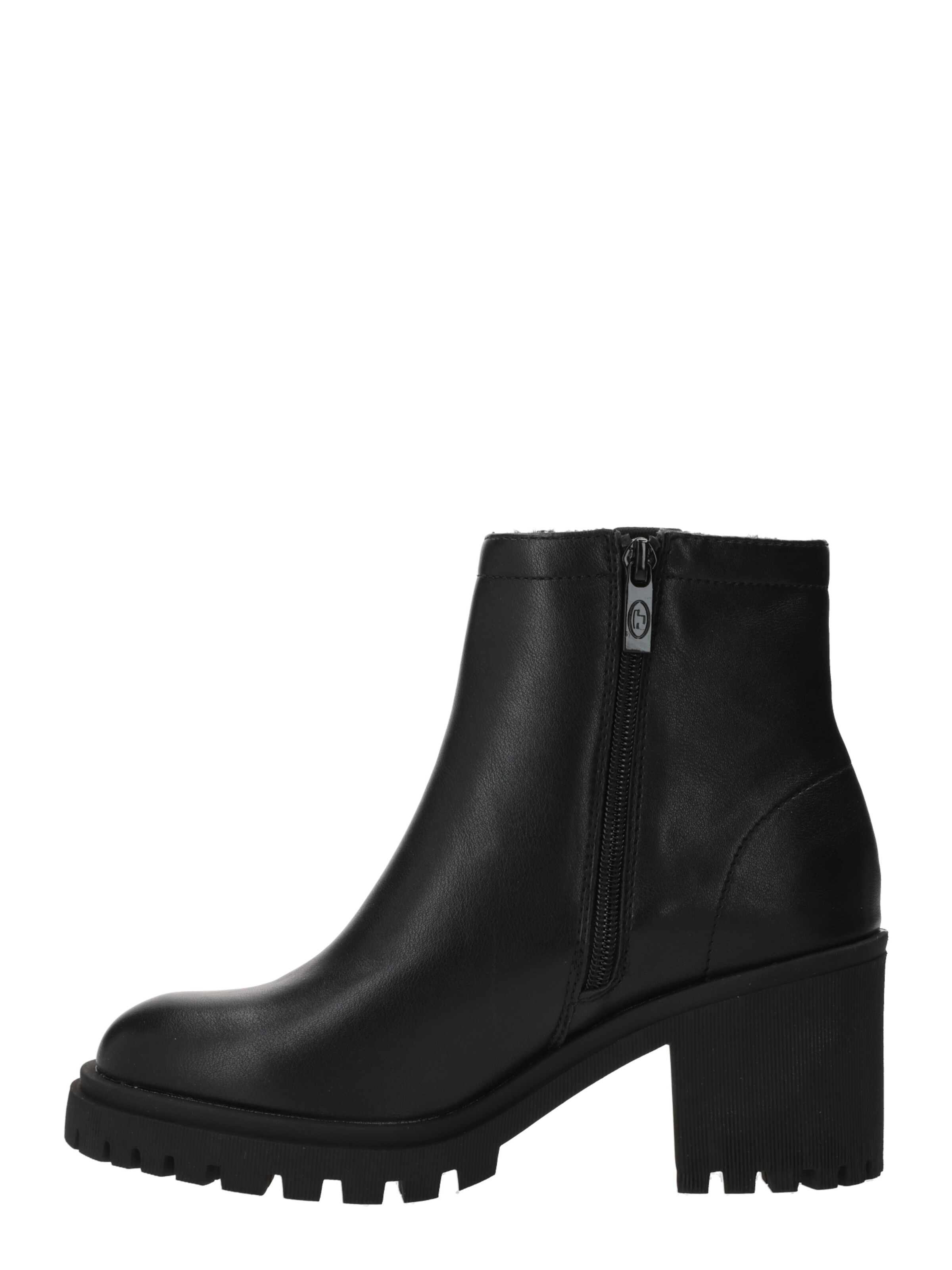 TOM TAILOR Bootie '6390440' in Black