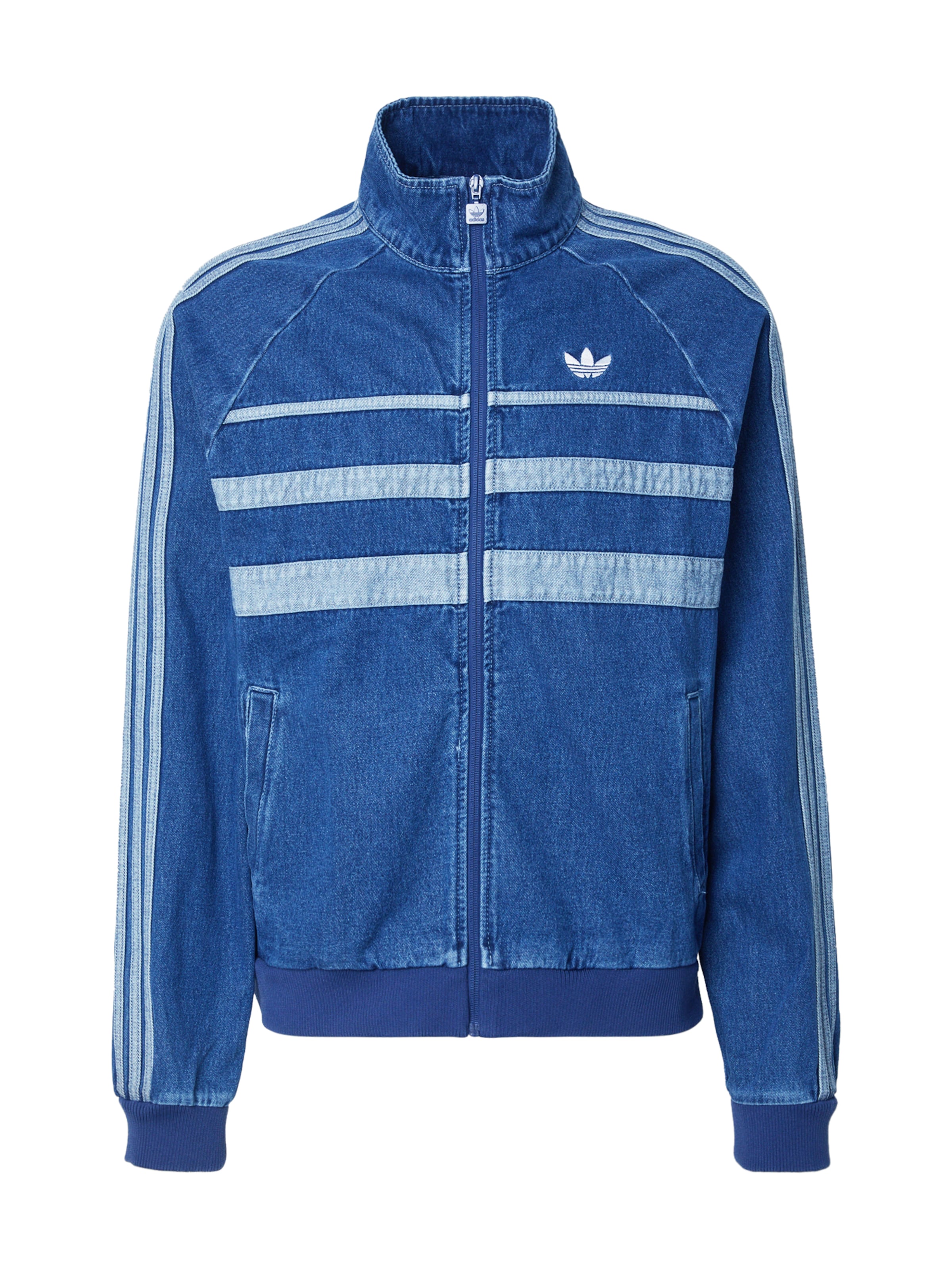 ADIDAS ORIGINALS Ζακέτα φούτερ 'Adicolor First' σε μπλε: μπροστά