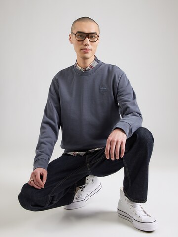 G-STAR Mikina – modrá: přední strana