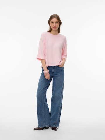 VERO MODA Pullover 'VMLefile' i pink