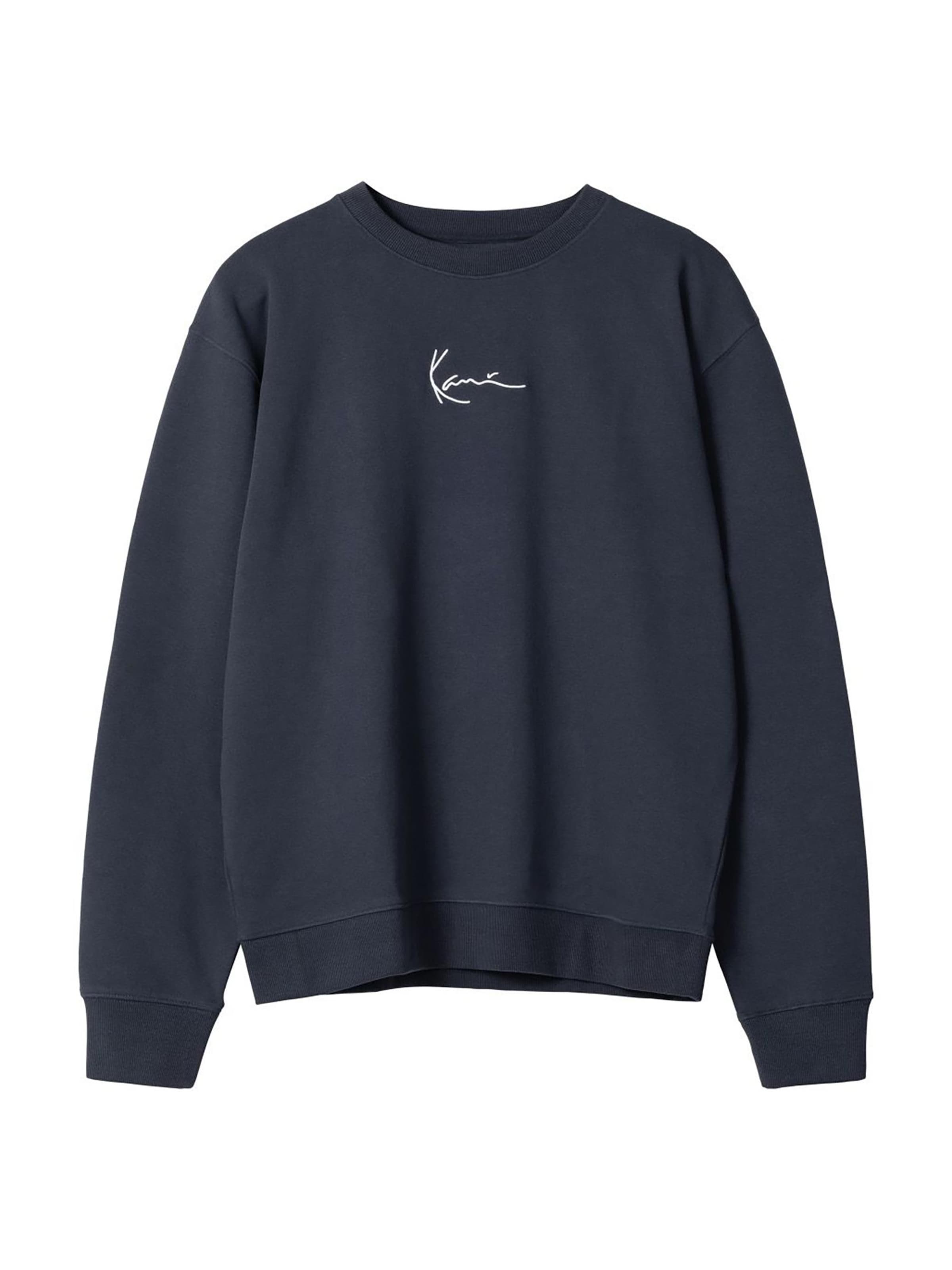 Karl Kani Sweatshirt 'Crew' in Blue: front