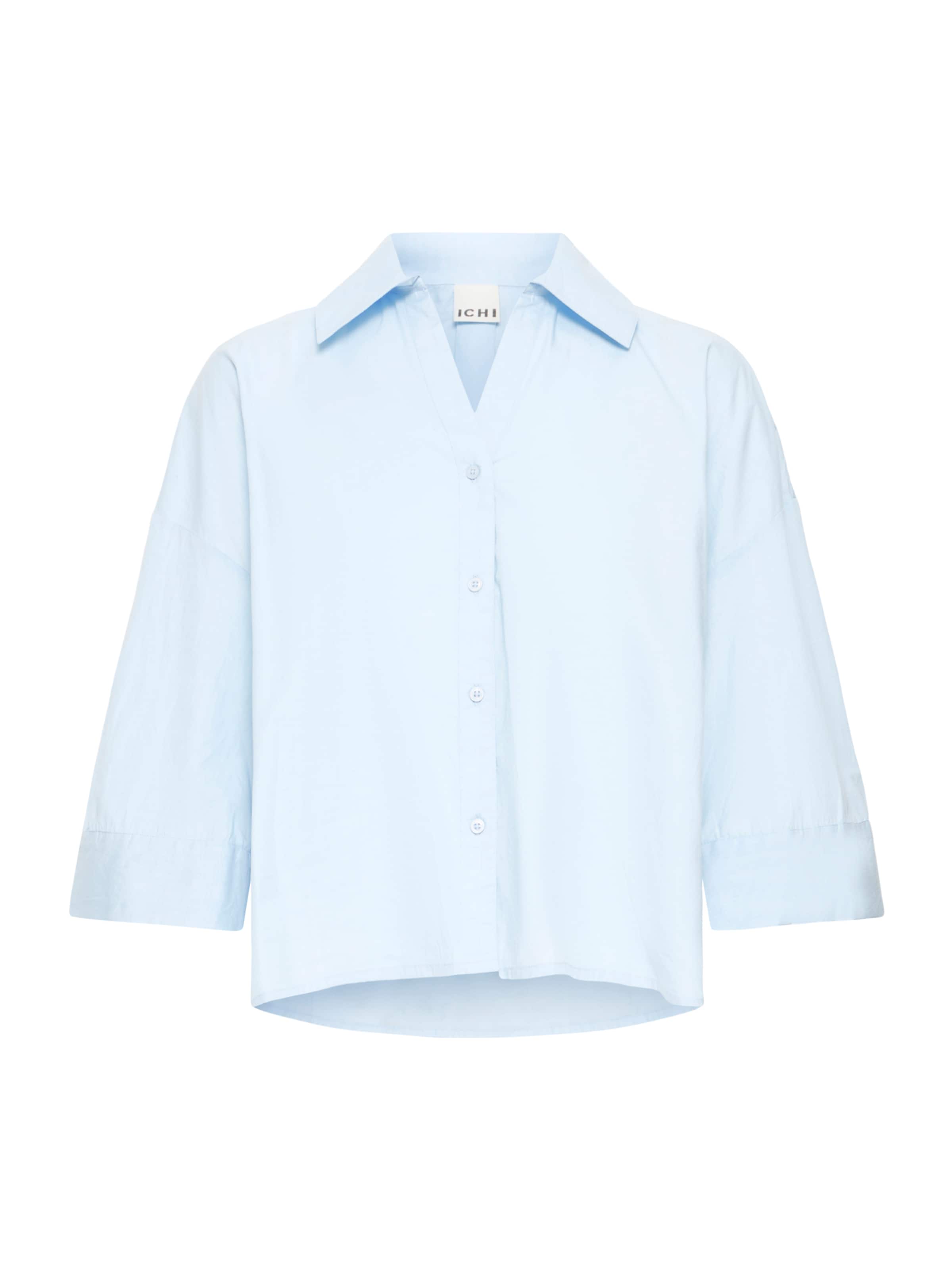 ICHI Blouse 'IHLUANNE' in Blue: front