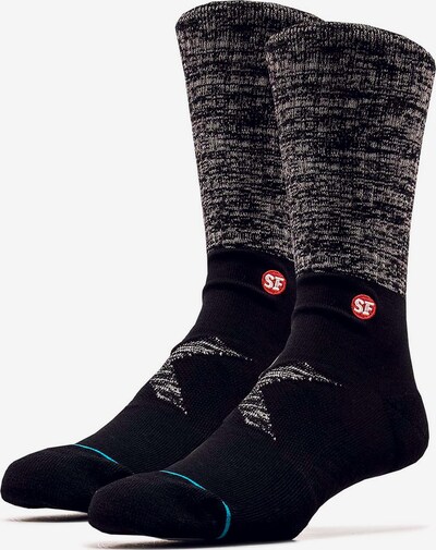 Stance Athletic Socks in Light blue / Dark grey / Black, Item view