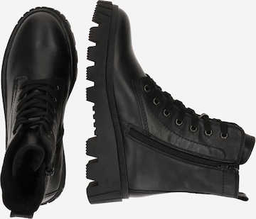 GABOR Lace-Up Ankle Boots in Black