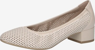 CAPRICE Pumps in Beige: front