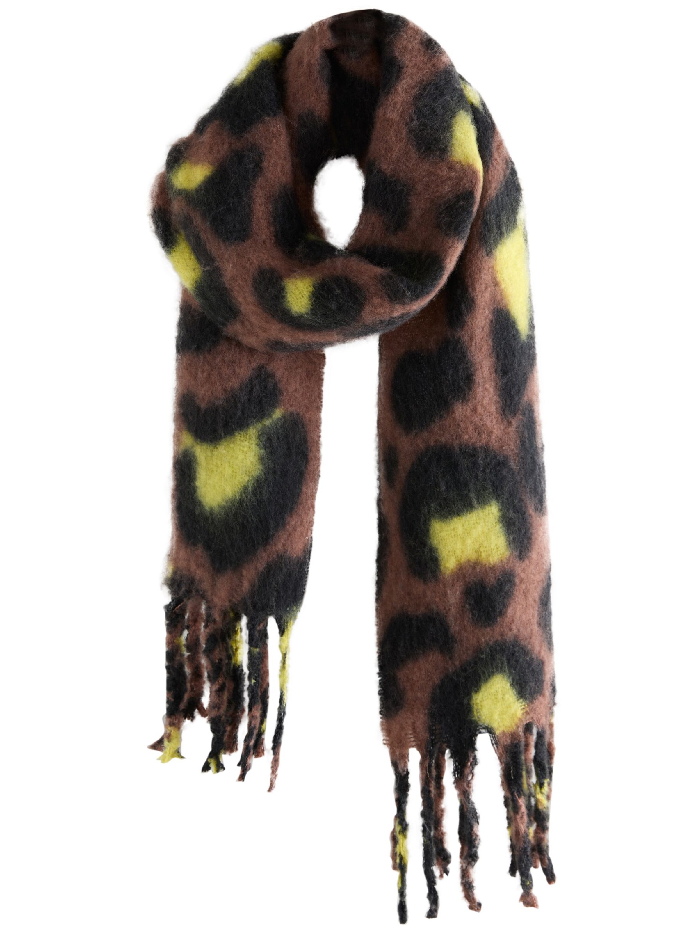 Next Šála – hnědá: přední strana