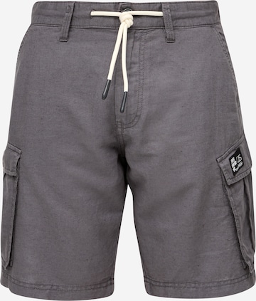 Pantaloni cargo di QS in grigio: frontale