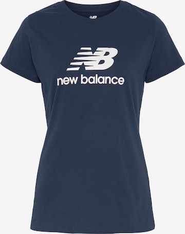 new balance Shirt in Blau: predná strana