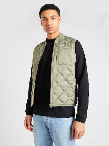 JACK & JONES Vest 'KARL' i grøn: forside