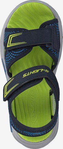Skechers Kids Sandals & Slippers 'Erupters' in Blue