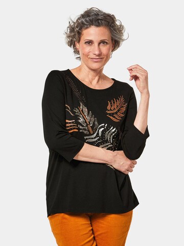 Goldner Shirt in Zwart: voorkant