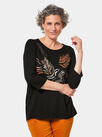 Goldner Shirt in Zwart: voorkant