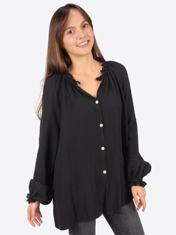 Seasons of April Blouse 'Cloe' in Black: front