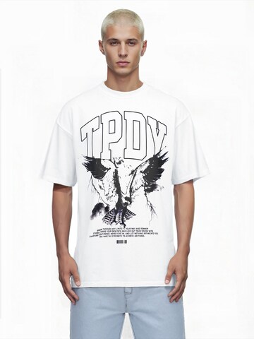 T-Shirt ' Yuki ' trueprodigy en blanc : devant