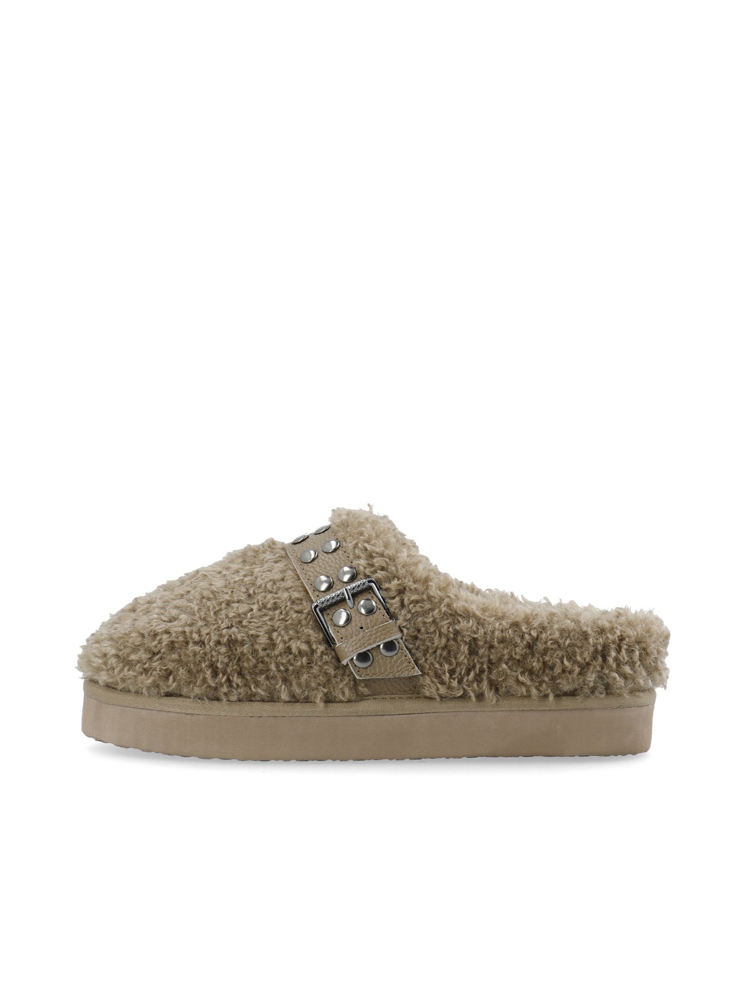 Bianco Slipper 'Varm' in Brown: front