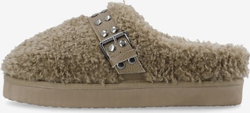 Bianco Slipper 'Varm' in Braun: Vorderseite