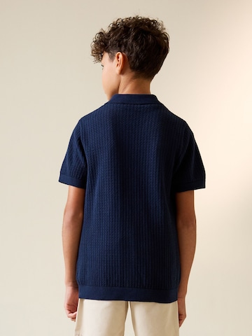 Next Плетена жилетка в синьо