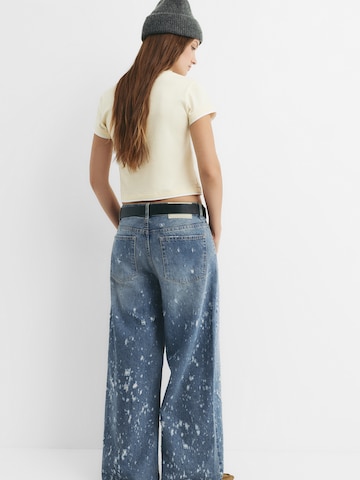 Wide Leg Jean 'STWD' Pull&Bear en bleu