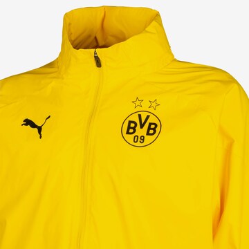 Veste de sport 'Borussia Dortmund All Weater' PUMA en jaune