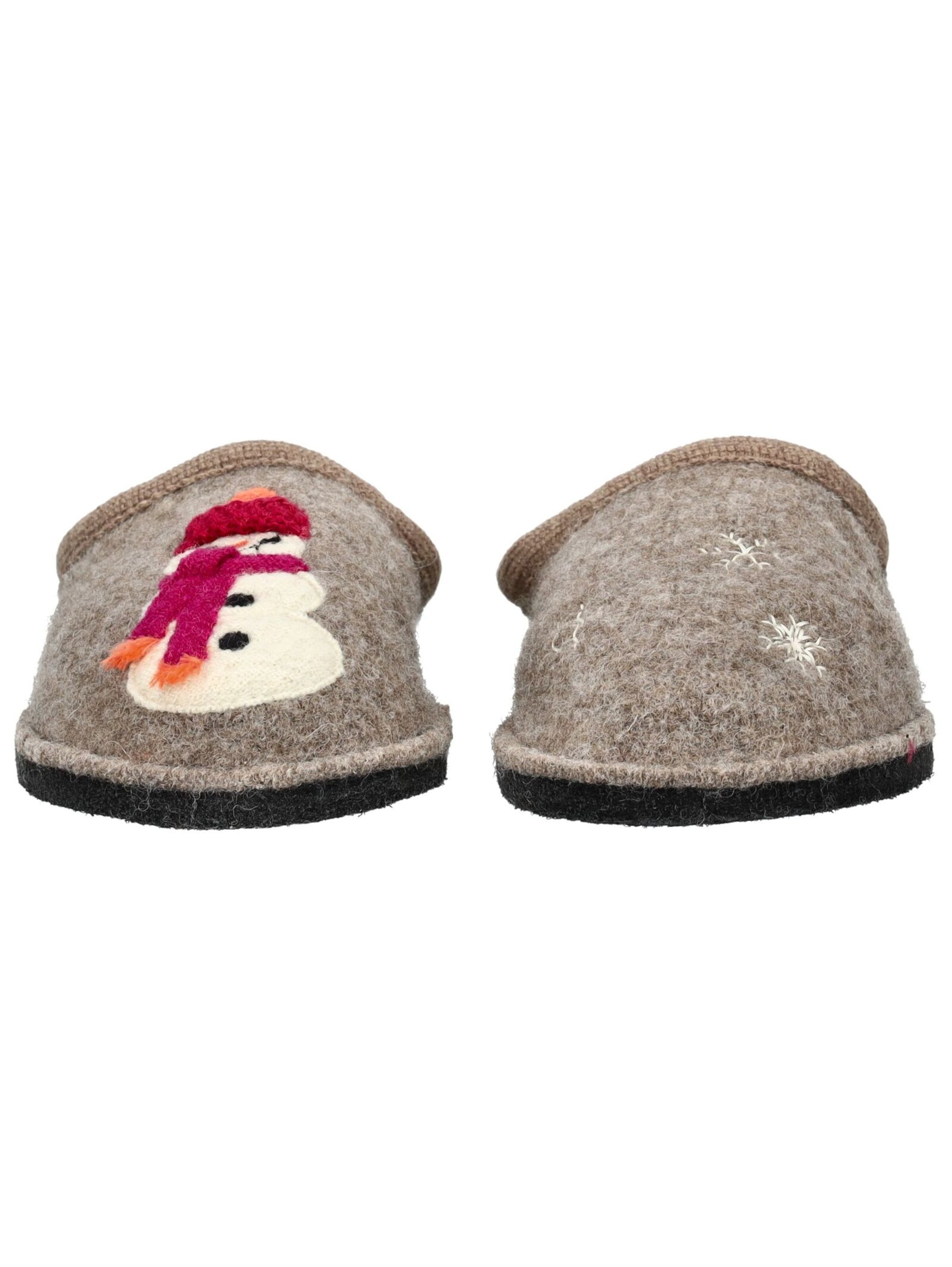 HAFLINGER Slipper in Beige