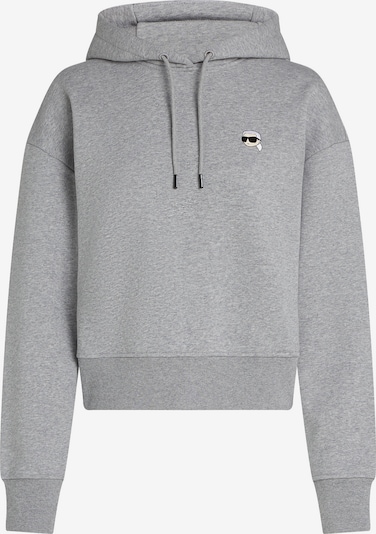 Karl Lagerfeld Sweater majica u siva melange, Pregled proizvoda