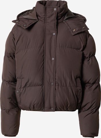 BRAVE SOUL Winter jacket 'Bunny' in Brown: front