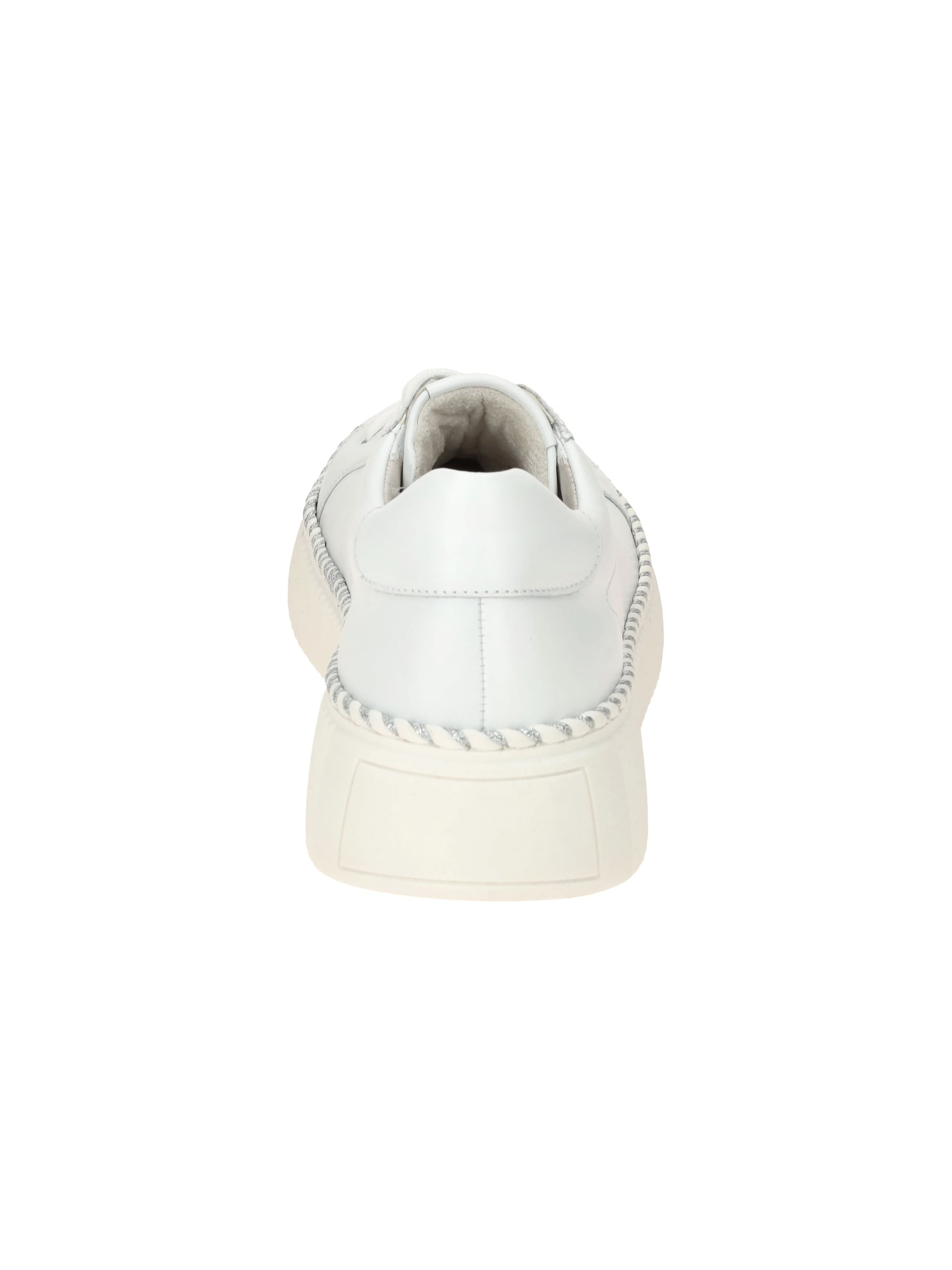 GABOR Schnürschuh 'Gabor Schuhe weiß silber Plateau Sneakers 73.240.29'‌‌‌ in Weiß